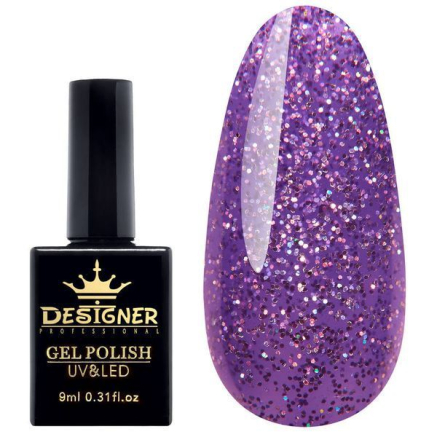 Гель-лак Designer Diamond Kingdom - L323 'Барвінок'
