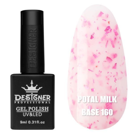 Молочна база Potal milk base 160 Designer (9 мл.) - з пластівцями юкі