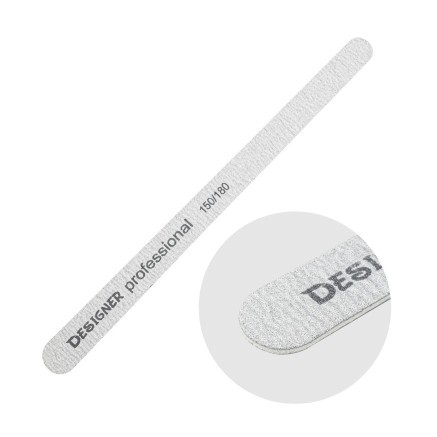 Двостороння пилка 'Крапля' (150/180 гріт.) - Nailfile Designer