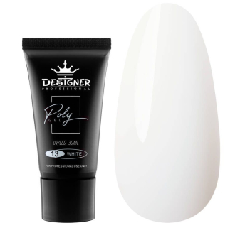 Полигель 30 мл Designer White №13