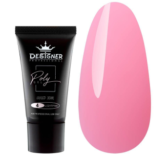 Полигель 30 мл Designer Light Pink №4