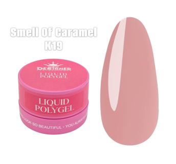 Жидкий полигель (30 мл., в банке) Designer К19 Smell Of Caramel