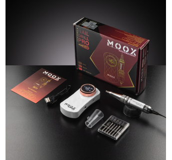 Фрезер Мокс IX11 (White) на акуммуляторі 45 000 об/хв. та 35 W. для манікюру та педикюру