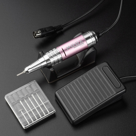Фрезер Мокс X807 (Pink) на 50 000 об/хв. та 65W. для манікюру та педикюру Фрезер Мокс X807 (Pink) на 50 000 об/хв. та 65W. для манікюру та педикюру