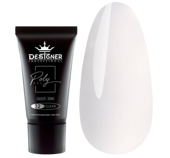 Полігель 30 мл Designer Clear №32