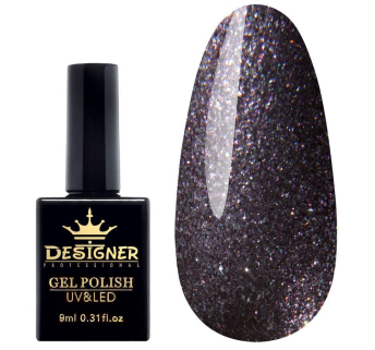 Гель-лак Designer Diamond Kingdom - M350 'Траурна сукня'
