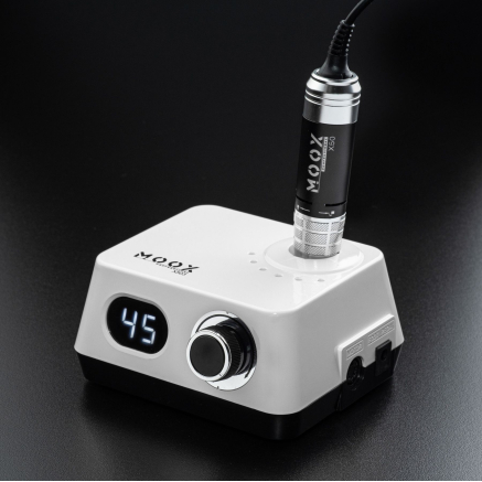 Фрезер Мокс X503 (White) на 45 000 об/хв. та 70W. для манікюру та педикюру Фрезер Мокс X503 (White) на 45 000 об/хв. та 70W. для манікюру та педикюру