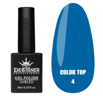 Кольорове топове покриття - Color Top 04 Designer, 9 мл. - вітражне