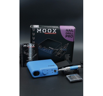 Фрезер Мокс X100 (Sky blue) на 45 000 об/хв. та 70W. для манікюру та педикюру