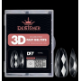 Diamond Fast Gel Tips (DF7 Oval) - гелеві типси Designer 120 шт/уп