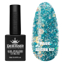 Гель лак Magic glitter 517Designer (9мл.) - з пластівцями різних розмірів та блискітками хамелеон