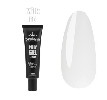 Полигель (60 мл.) Designer F5 Milk