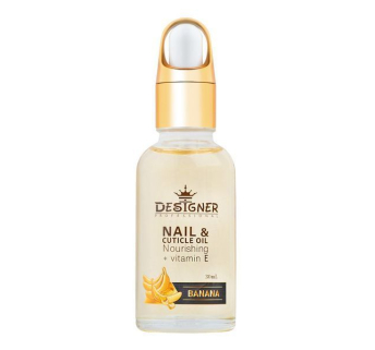 Олія для кутикули 30 мл. (Банан №3) - Nail&Cuticle oil від Designer