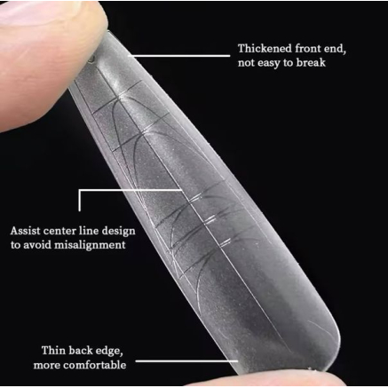 Fast Gel Tips MT1 (Multiforms) - типси гелеві Designer 120 шт/уп