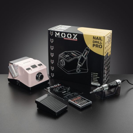 Фрезер Мокс X401 (Pink) на 50 000 об/хв. та 70W. для манікюру та педикюру