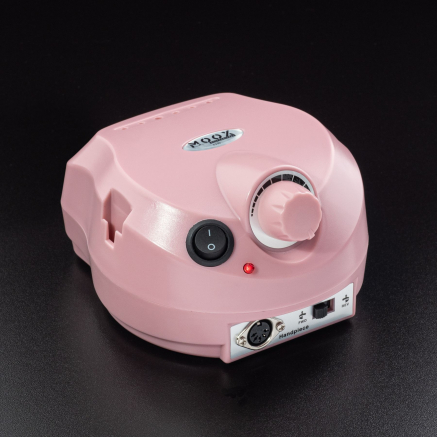 Фрезер Мокс X500 (Рожевий) на 45 000 об/хв. та 65W. для манікюру та педикюру Фрезер Мокс X500 (Рожевий) на 45 000 об/хв. та 65W. для манікюру та педикюру