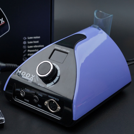 Фрезер Мокс X300 (Purple) на 50 000 об/хв. та 70W. для манікюру та педикюру Фрезер Мокс X300 (Purple) на 50 000 об/хв. та 70W. для манікюру та педикюру