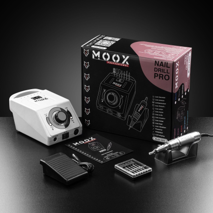 Фрезер Мокс X803 (White) на 50 000 об/хв. та 70 W. для манікюру та педикюру Фрезер Мокс X803 (White) на 50 000 об/хв. та 70 W. для манікюру та педикюру