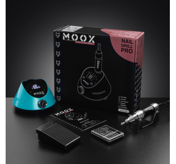 Фрезер Мокс X805 (Cyan) на 55 000 об/хв. та 80W. для манікюру та педикюру