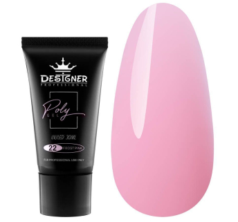Полигель 30 мл Designer Frost Pink №22