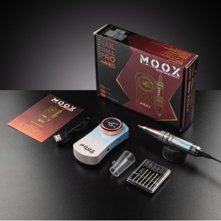 Фрезер Мокс IX11 (Gradient Blue) на акуммуляторі 45 000 об/хв. та 35 W. для манікюру та педикюру