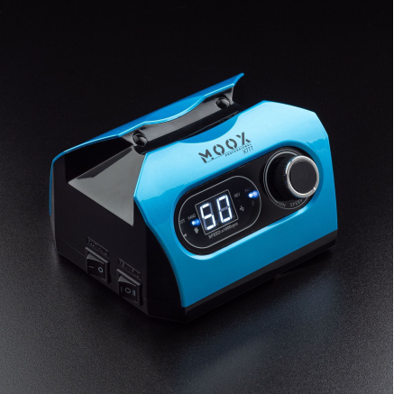 Фрезер Мокс X777 (Blue) на 50 000 об/хв. та 70W. для манікюру та педикюру Фрезер Мокс X777 (Blue) на 50 000 об/хв. та 70W. для манікюру та педикюру