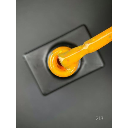 Кольорова база Sugar base 213 Designer (9 мл) - з різнокольоровими пластівцями