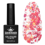 Гель лак Confetti 542 Designer (9мл.) - з конфетті різних розмірів
