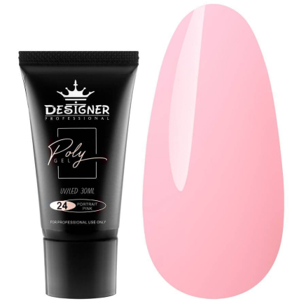Полігель 30 мл Designer Portrait Pink №24