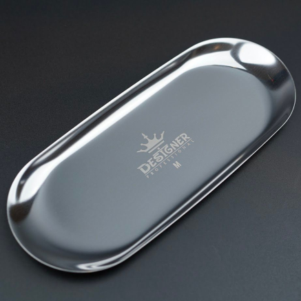 Металевий лоток для інструментів 23 х 9.8 см. Designer - М Silver