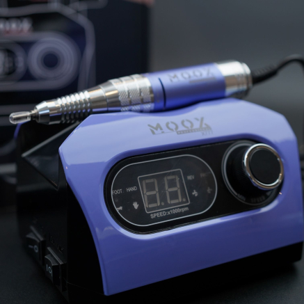 Фрезер Мокс X777 (Purple) на 50 000 об/хв. та 70W. для манікюру та педикюру Фрезер Мокс X777 (Purple) на 50 000 об/хв. та 70W. для манікюру та педикюру