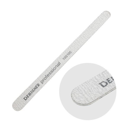 Двостороння пилка 'Крапля' (100/180 гріт.) - Nailfile Designer