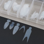 Nail Molds Mini Box 1, 60 шт. (5 форм) - Силіконові молди для верхніх форм та французького манікюру Designer