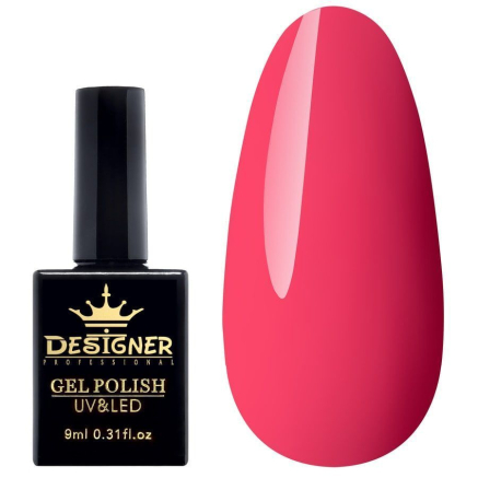 Гель-лак Designer Ruby Berries - E138 'Рожева вуаль'