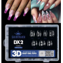 Diamond Mix Fast Gel Tips (DX2) - тіпси гелеві Designer 7 форм, 336 шт/уп