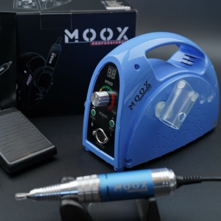 Фрезер Мокс X806 (Sky blue) на 55 000 об/хв. та 80W. для манікюру та педикюру Фрезер Мокс X806 (Sky blue) на 55 000 об/хв. та 80W. для манікюру та педикюру