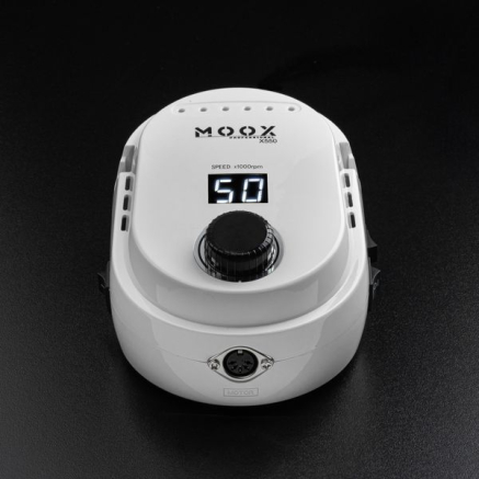 Фрезер Мокс X550 (White) на 50 000 об/хв. та 70W. для манікюру та педикюру