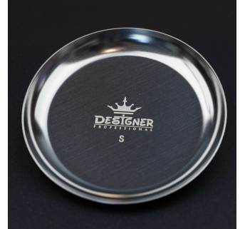 Металевий лоток для інструментів 'Круглий' 10 см. Designer Silver - 442 S