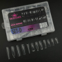Polygel Nail Forms SET-D, 288 шт. (12 форм) - Верхні форми Designer