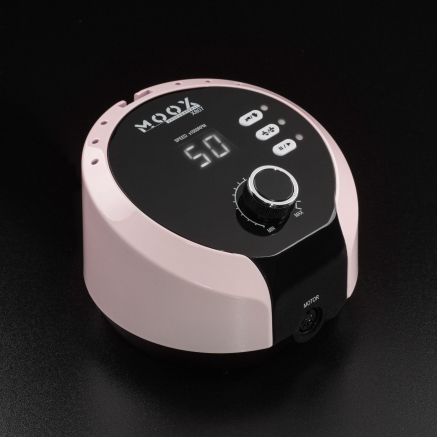 Фрезер Мокс X807 (Pink) на 50 000 об/хв. та 65W. для манікюру та педикюру Фрезер Мокс X807 (Pink) на 50 000 об/хв. та 65W. для манікюру та педикюру