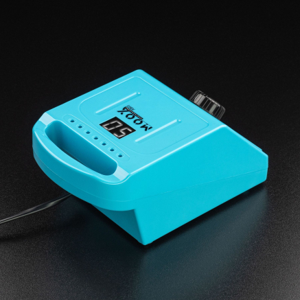 Фрезер Мокс X803 (Light blue) на 50 000 об/хв. та 70 W. для манікюру та педикюру Фрезер Мокс X803 (Light blue) на 50 000 об/хв. та 70 W. для манікюру та педикюру