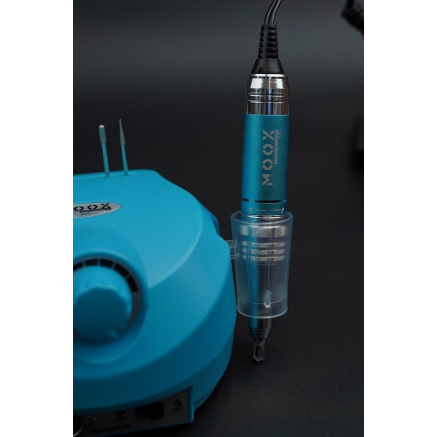 Фрезер Мокс X500 (Light Blue) на 45 000 об/хв. та 65W. для манікюру та педикюру Фрезер Мокс X500 (Light Blue) на 45 000 об/хв. та 65W. для манікюру та педикюру