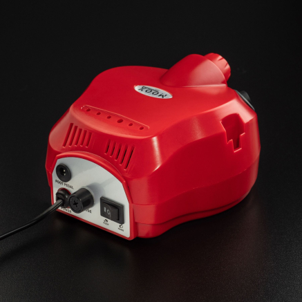 Фрезер Мокс X500 (Червоний) на 45 000 об/хв. та 65W. для манікюру та педикюру Фрезер Мокс X500 (Червоний) на 45 000 об/хв. та 65W. для манікюру та педикюру
