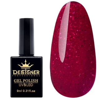 Гель-лак Designer Diamond Kingdom - M330 'Витончений червоний'