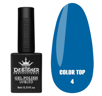 Кольорове топове покриття - Color Top 04 Designer, 9 мл. - вітражне