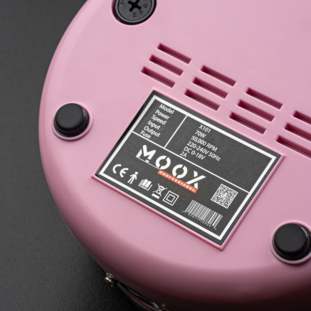 Фрезер Мокс X101 (Рожевий) на 50 000 об/хв. та 70W. для манікюру та педикюру Фрезер Мокс X101 (Рожевий) на 50 000 об/хв. та 70W. для манікюру та педикюру