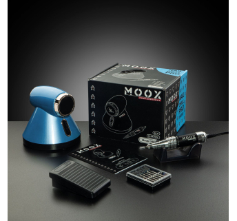 Фрезер Мокс X804 (Синій) на 55 000 об/хв. та 80W. для манікюру та педикюру