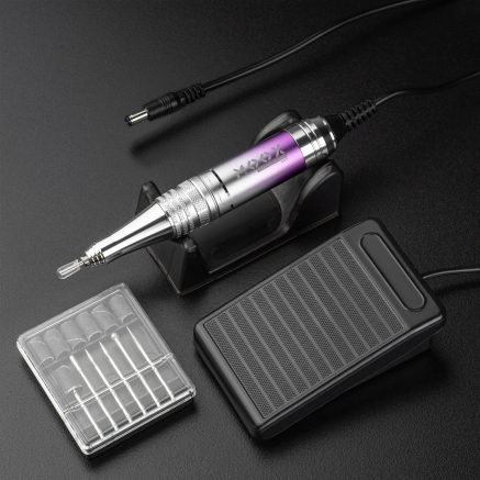 Фрезер Мокс IX11 (Gradient Purple) на акуммуляторі 45 000 об/хв. та 35 W. для манікюру та педикюру Фрезер Мокс IX11 (Gradient Purple) на акуммуляторі 45 000 об/хв. та 35 W. для манікюру та педикюру