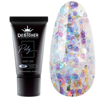 Полигель 30 мл Designer Diamond Denom №40