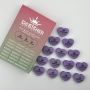 Nail Buff Heart Mini Purple (Фіолетовий) 180/240 грит - Designer баф у формі сердечка
